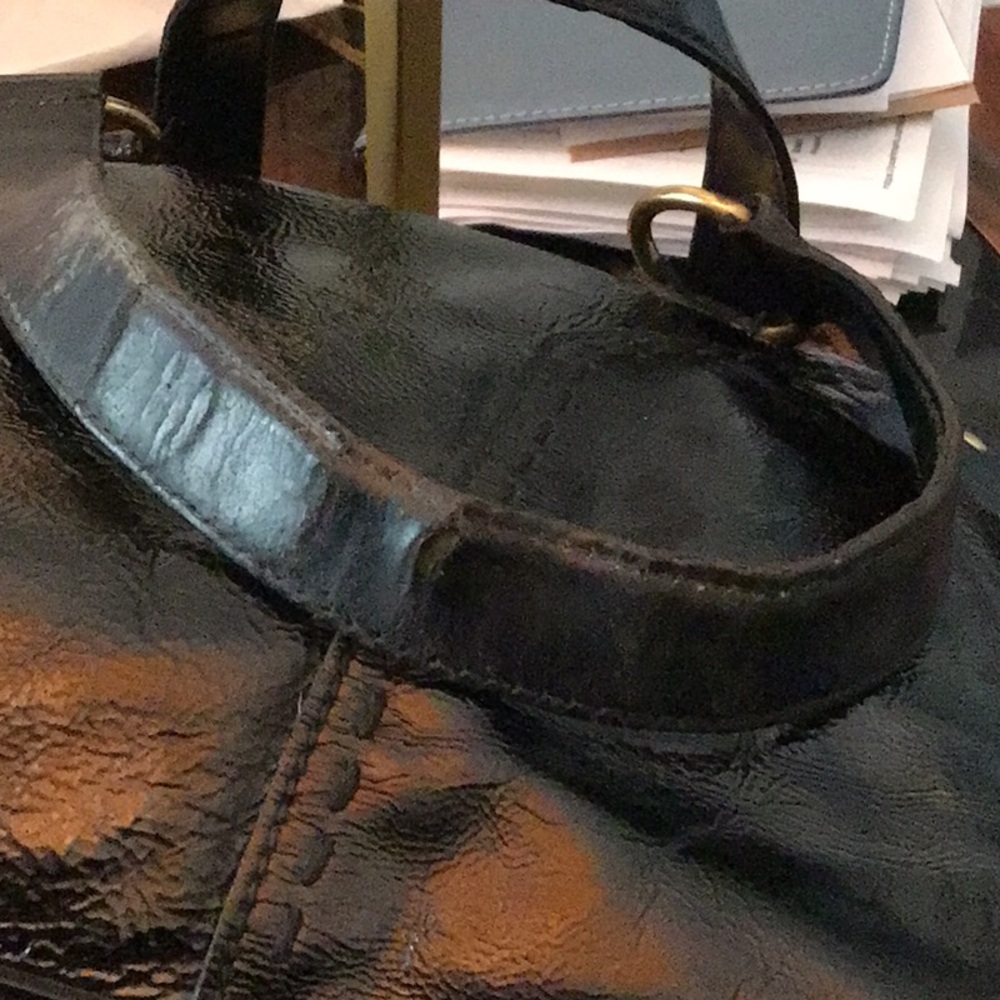YSL Saint Laurent Muse Black Leather Shoulder Bag w/ COA & Key - Picture 11 of 16